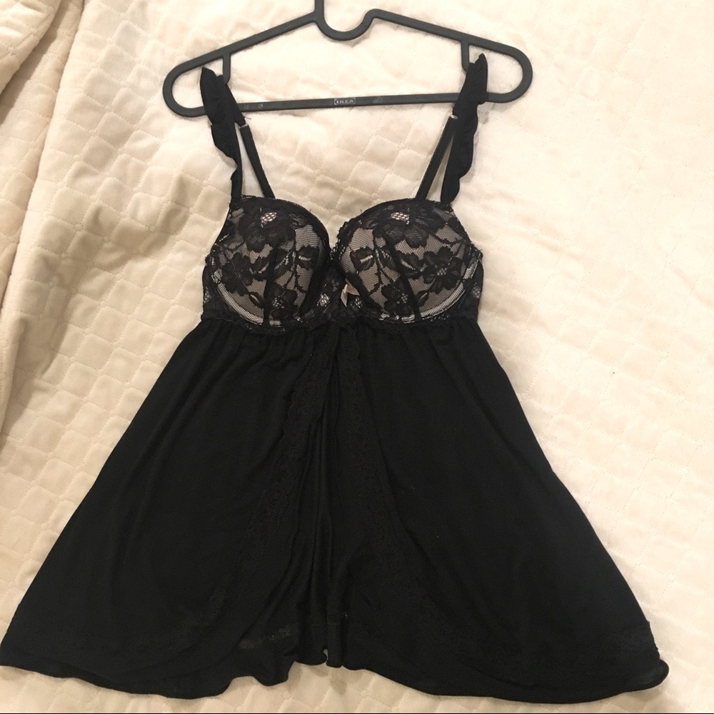 Victoria Secret - Sexy Black Negligee